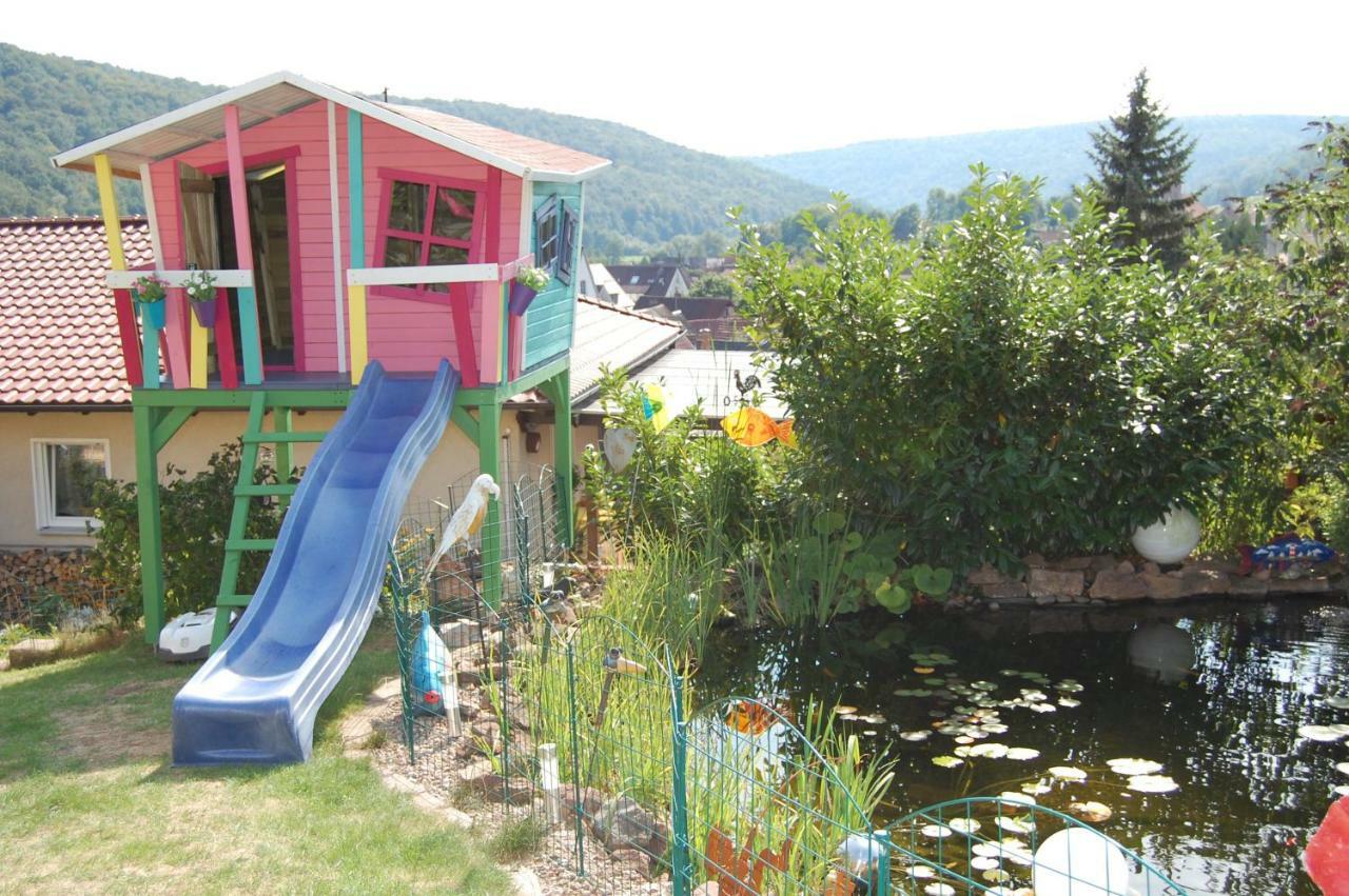 Ferienwohnung Grosso Gräfendorf Exterior foto